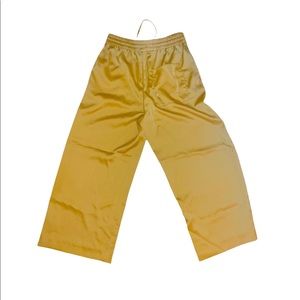 Zara wide leg cropped flowy pants